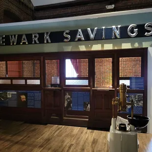 Bank in the historic village