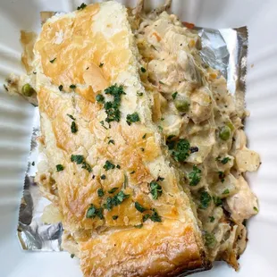 Thursday Special - Cajun chicken pot pie