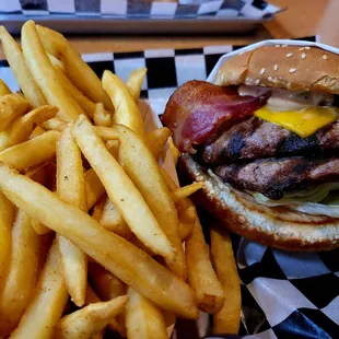 Workz best burger and fries