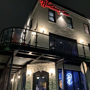 exterior of the bar