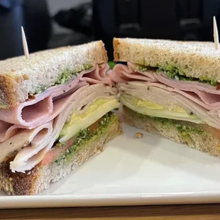 Ham &amp; Turkey Sandwich