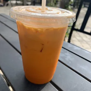 Thai ice tea