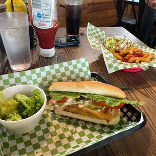 Catfish Hoagie