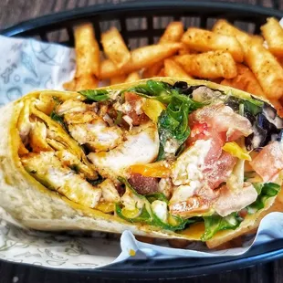 Mahi Mahi Wrap