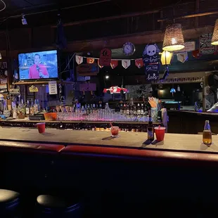 a man sitting at a bar