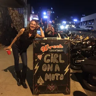 Beulah from Girl on a Moto