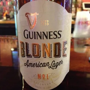 What? Guinness has a blonde???