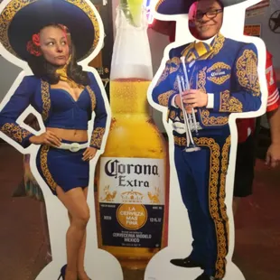 He plays her trumpet when she can't, and she rewards him with tasting her tacos! (Get your mind out of the gutter!!)