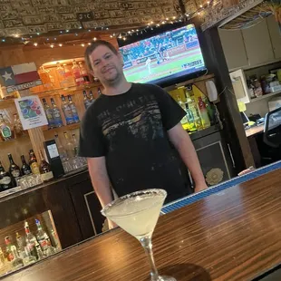 Brandon makes thee best Lemon drop no joke