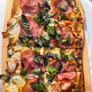 The Wrigley village flat bread