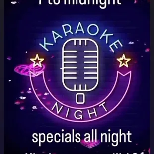 Tuesday karaoke