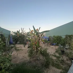 This is their outside patio....