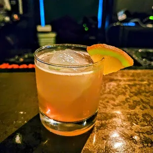 A sidecar which was tastefully executed.  The bartender knew his stuff.