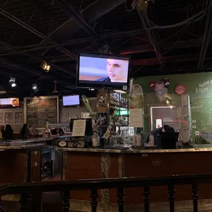 people sitting at the bar