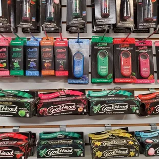 Goodhead Gel - Oral Delight Gel & Deep Throat Spray by Doc Johnson @ 1933 W. San Carlos St San Jose Ca. Cotton Candy, French Vanilla + more!