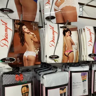 OMG!!! Super cute Lingerie, Stockings, Thigh Highs, Garter Belt Sets, Sexy panties and Body Stockings @ 1933 W. San Carlos St. in San Jose.