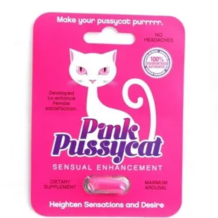 Female Sensual Enhancement : Pink Pussycat, frisky like a kitten on cat nip. Heightened Sensation & Desire 1933 W. San Carlos St San Jose Ca