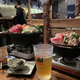 sushi and sashimi
