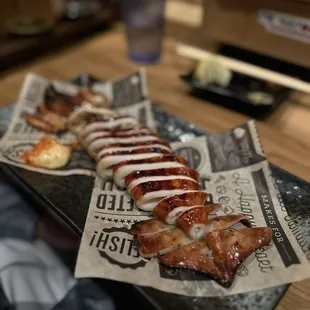 Grilled Squid