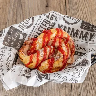 donuts, food, dough desserts