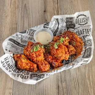 poultry, fried chicken, chicken wings and fried chicken, chicken wings, bbq chicken, bbq wings, food, chicken, fried chicken wings