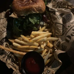Bacon Blue Cheeseburger