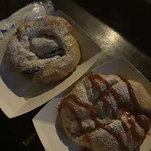 Strawberry Twist,Nutella Twist