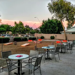 Clouds over the east valley glowing in the sunset. Great time of year for cigars on the patio.