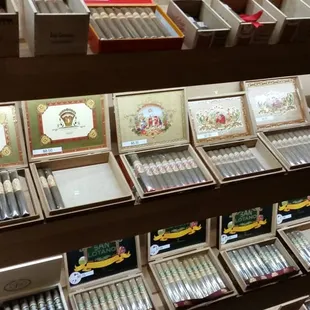 Humidor has a wide variety of choices to offer.