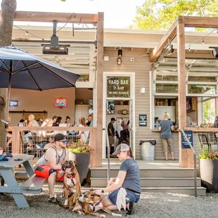 Puppies welcome to join us too!