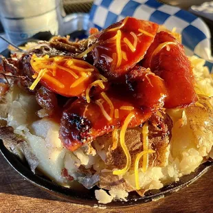 a plate of food