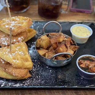 Chicken &amp; waffles