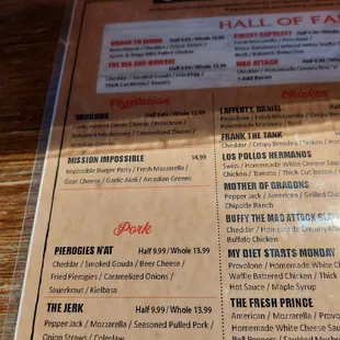 a menu for a gourmet grilled cheese sandwich