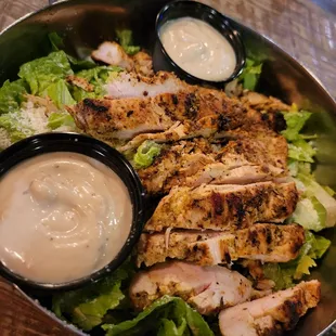 Blackened Chicken Caesar Salad