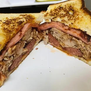 The Wilbur special stacked high with flavor.