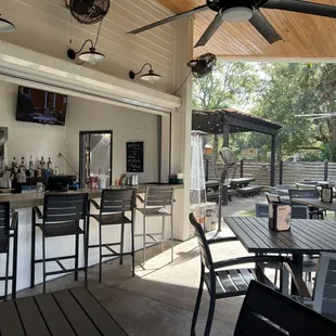 The Bar area