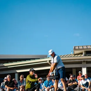 Luke List at The Yards golf course in Ponte Vedra Beach