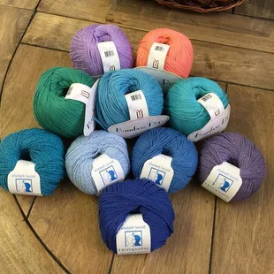 Great selections of all kinds of yarns!