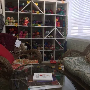 Comfortable and inviting sitting areas.