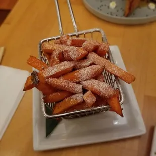 Crispy Julienne Sweet Potato ($9)