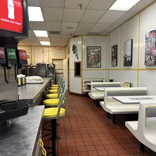 interior, sushi and sashimi