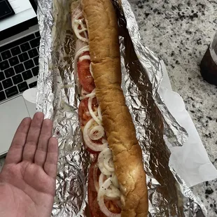 Whole Smoked Turkey Sub