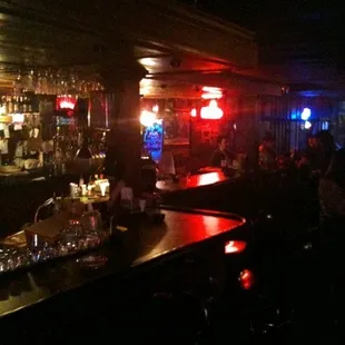 people sitting at the bar