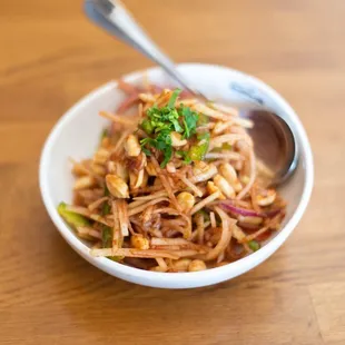 Papaya Peanut Kachumber Salad IG:@namsandhernoms