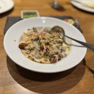 Cocktail Samosa Chaat