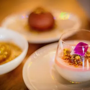 Pista Rose Phirni

- Rose-flavored rice pudding - a classic from Punjab, North India.