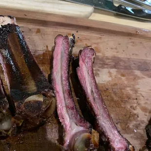 Slightly thin beef ribs and extremely tough texture.