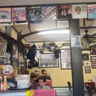 Decor from the past. Even in the bathrooms.