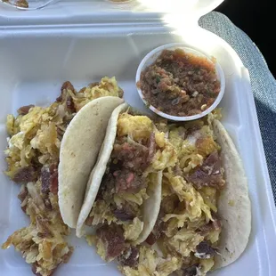 Filled and overflowing