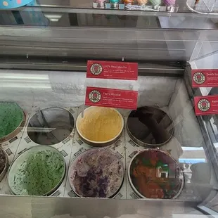 Ice cream flavors